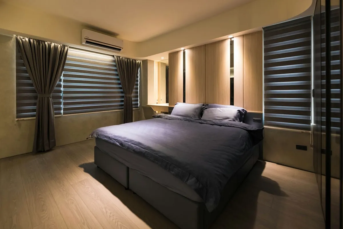 台中太平區住宅空間 臥室靜謐 6