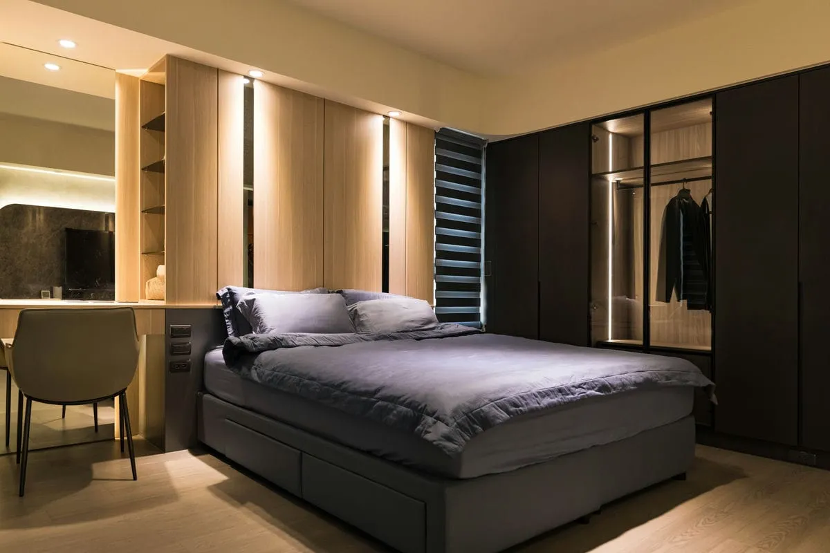 台中太平區住宅空間 臥室靜謐 7