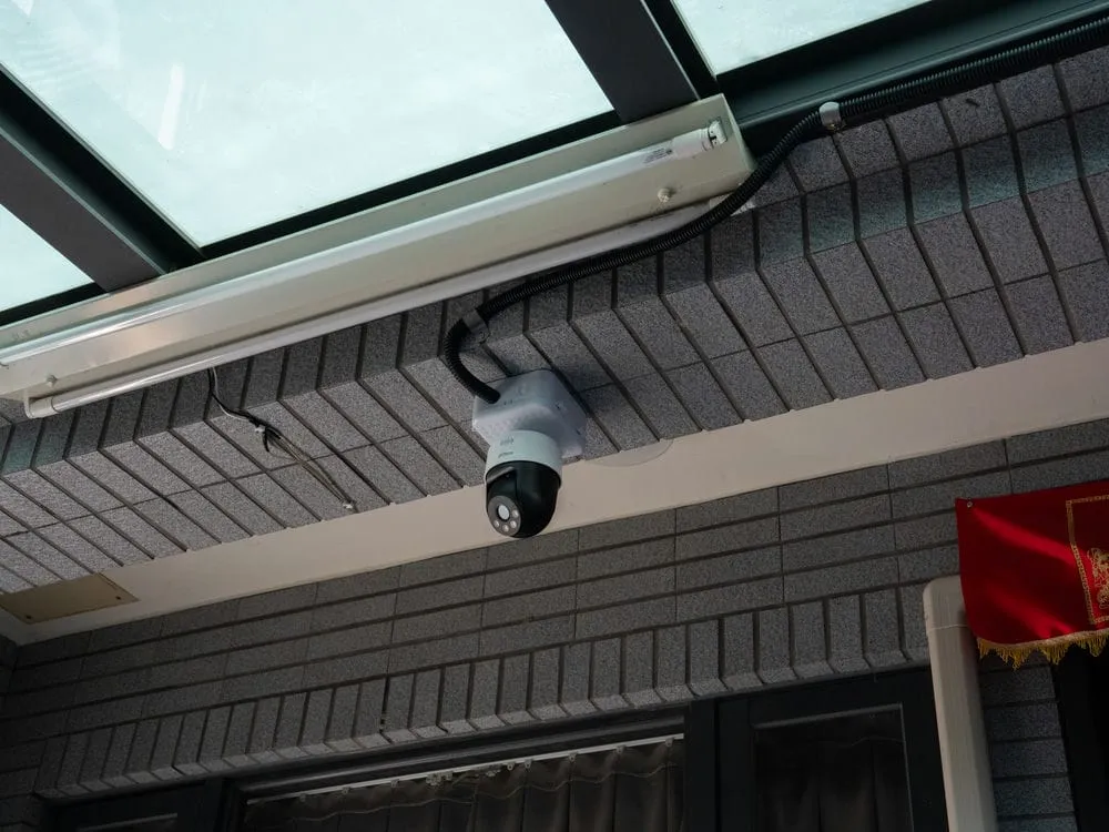 台中北屯區環太東路車庫球型+槍型網路監視器安裝 2